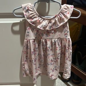 18 month old pink butterfly dress